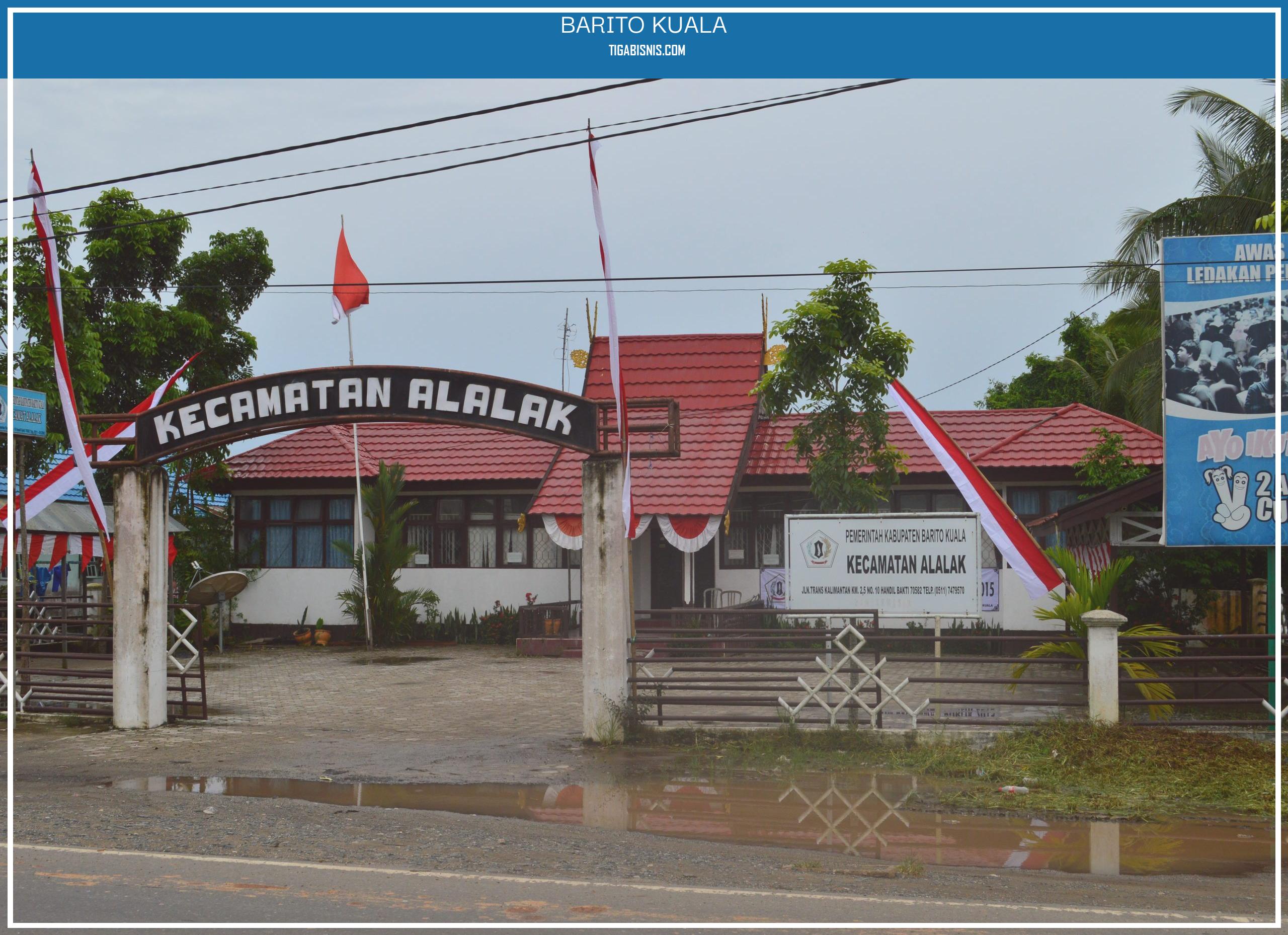 Kesempatan Kerja Untuk area Barito Kuala . Sumber : Https://commons.wikimedia.org/wiki/file:kantor_kecamatan_alalak,_barito_kuala.jpg