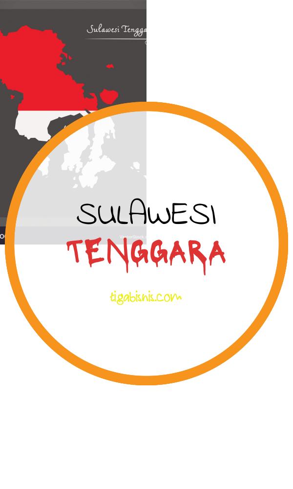 Kesempatan Kerja Untuk area Sulawesi Tenggara Saat Ini. Sumber : Https://www.vectorstock.com/royalty-free-vector/sulawesi-tenggara-indonesia-map-with-indonesian-vector-15960558
