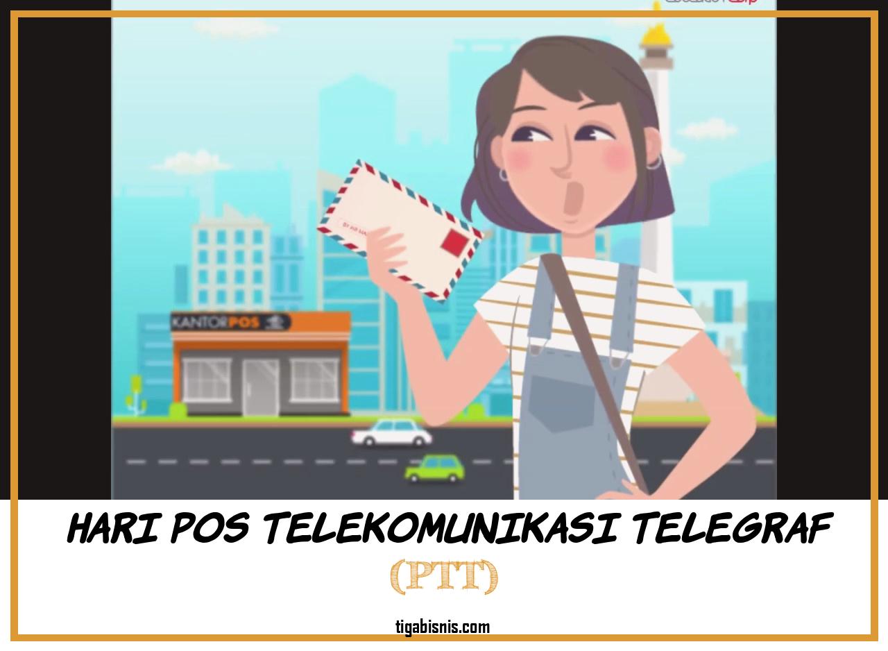 Link Bingkai Twibbon Memperingati Hari Pos Telekomunikasi Telegraf (ptt) 2022