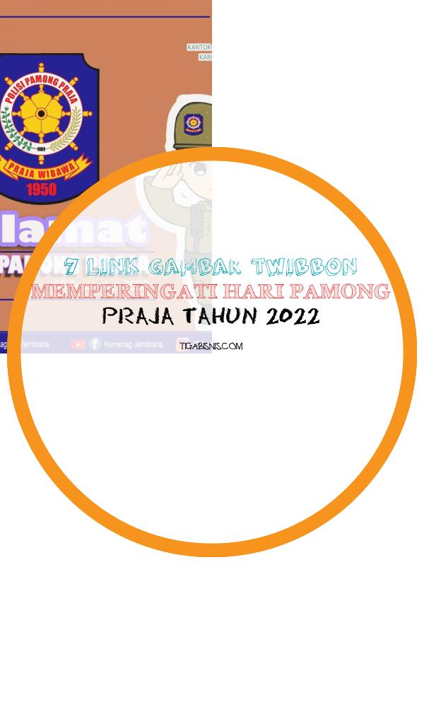 Link Foto Twibbonize Memperingati Hari Pamong Praja 2022