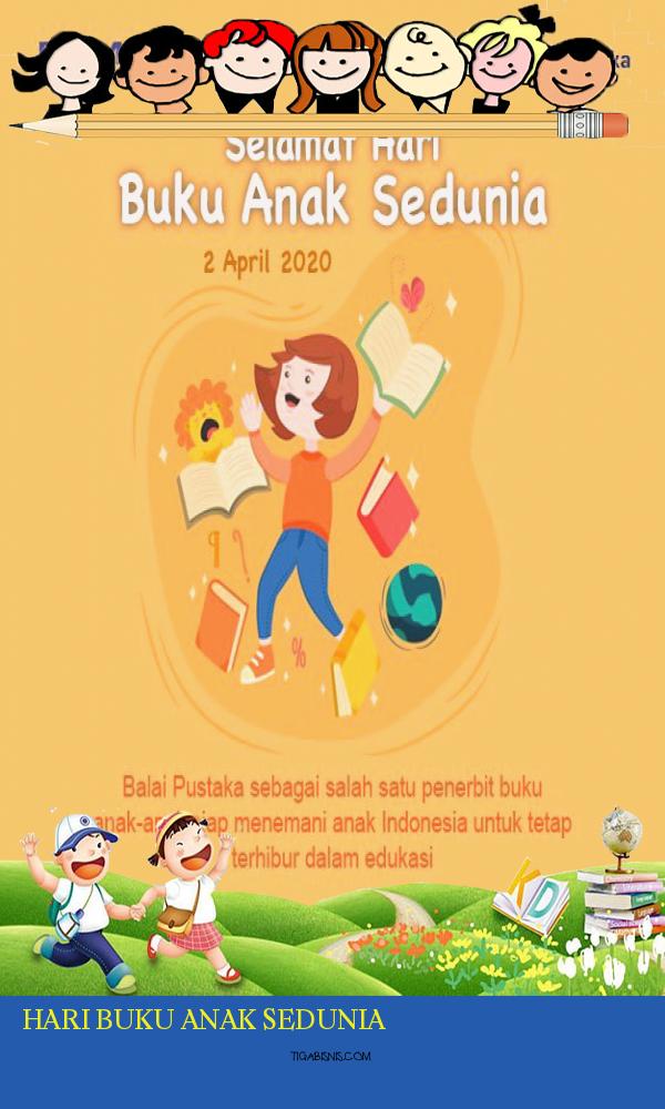 Link Gambar Twibbon Memperingati Hari Buku Anak Sedunia 2022